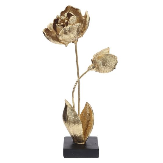 Фигурка декоративная "Цветок", L13,5 W9 H30 см