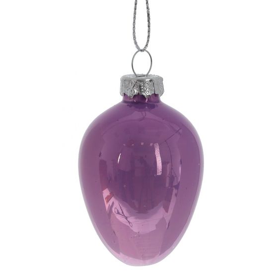 Набор из 6-ти изделий декоративных подвесных &quot;Яйцо пасхальное&quot; (4*5), L13 W15,5 H4 см