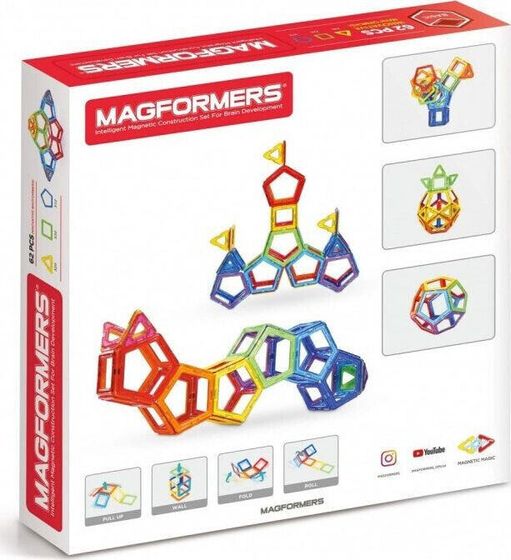 Magformers KLOCKI MAGFORMERS BASIC 62el NR KAT 701007