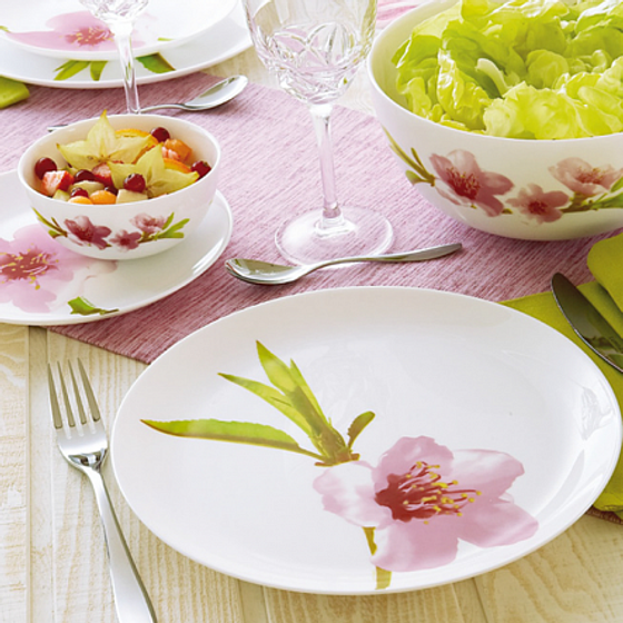 Тарелка десертная УОТЕР КОЛОР 21см