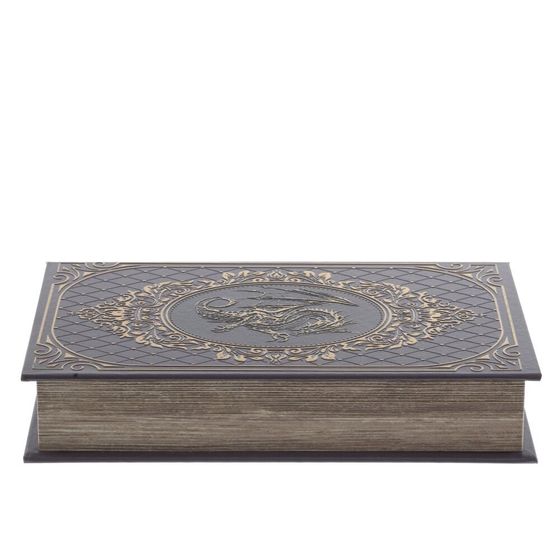 Шкатулка-книга, L16,5 W4,5 H26 см