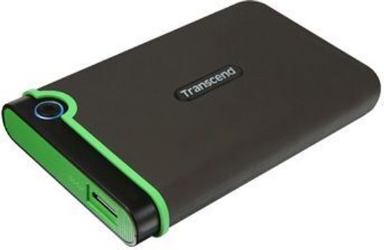 Внешний HDD 1Tb Transcend USB3.0 TS1TSJ25M3S StoreJet 25M3S (5400rpm) 2.5&quot; серый