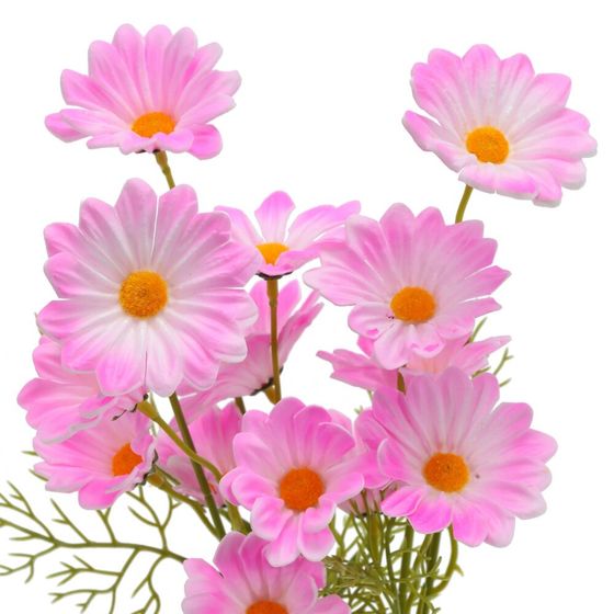 Цветы искусственные "Букет Хризантем из 3шт", L15 W15 H50 см