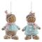 Фигурка декоративная подвесная "Пряничный человечек", L4,5 W3,5 H8 см, 2в.