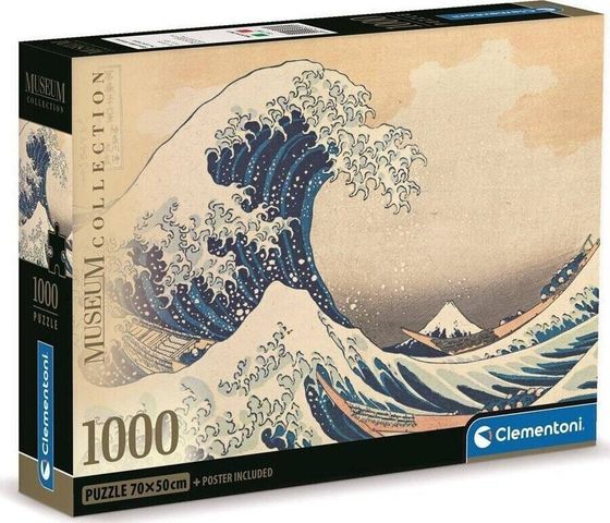 Clementoni CLE puzzle 1000 Compact Museum Hokusai.. 39707