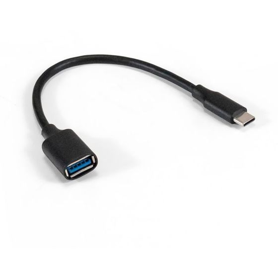 Кабель-переходник ExeGate USB 3.0/3.1 Type-C(m) - A(f) 0.2м черный (EX-A-OTG-CMAF3)/(EX294778RUS)