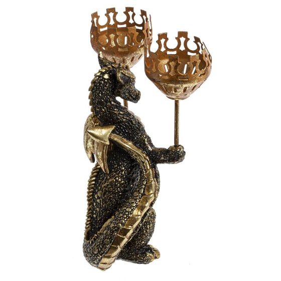 Подсвечник &quot;Дракон&quot;, D6 см, L16 W11 H21,5 см