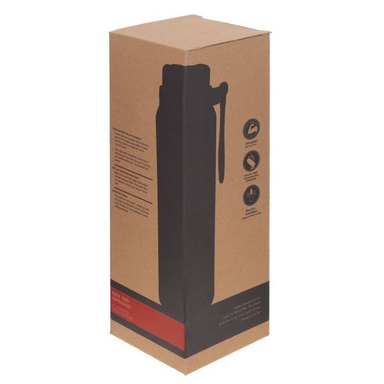 Термос, 950 мл, L10 W9 H29 см, дизайн микс