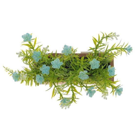 Цветочная композиция, L17 W6,5 H20 см, 4в.