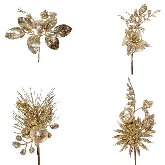 Цветок искусственный, L12 W9 H18 см, 4в.