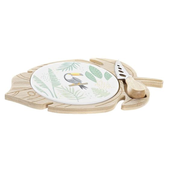 Русалка DKD Home Decor Bamboo Ceramic 28 x 18 x 3 см (12 шт.)