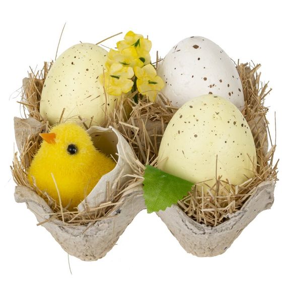 Изделие декоративное &quot;Пасхальная композиция&quot;, L10 W10 H7,5 см