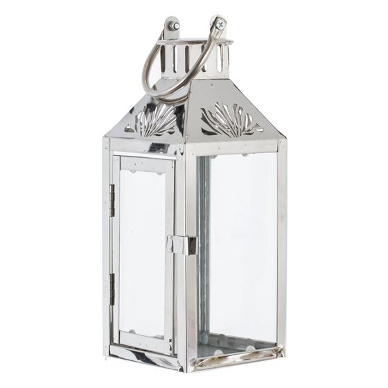 Подсвечник &quot;Фонарь&quot;, L10 W10 H25 см