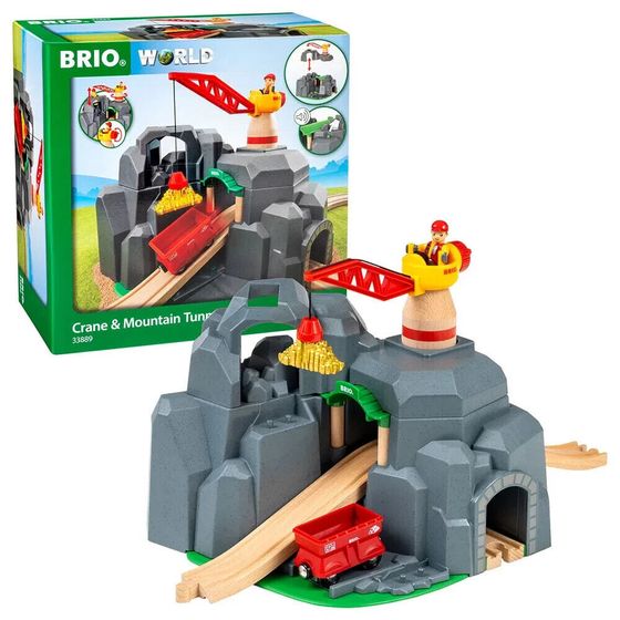 BRIO Crane and Mountain Tunnel (33889)