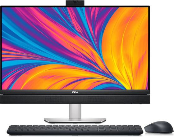 Моноблок 23.8&quot; Dell Optiplex 7420 черный FHD i3-14100T 8Gb/256Gb UHDGr730 Linux Ubuntu клав.+мышь (7420-3820)