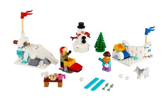 LEGO Winter Snowball Fight Target Exclusive Set 40424