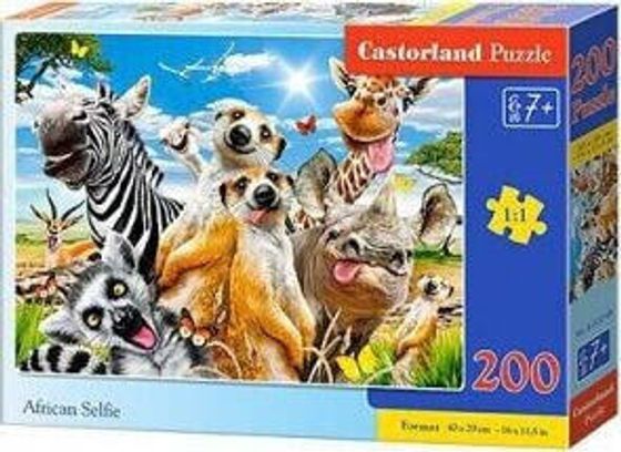 Castorland Puzzle 200 African Selfie CASTOR