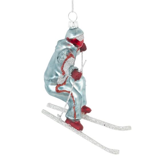 Украшение новогоднее "Лыжник", L11 W9 H12 см