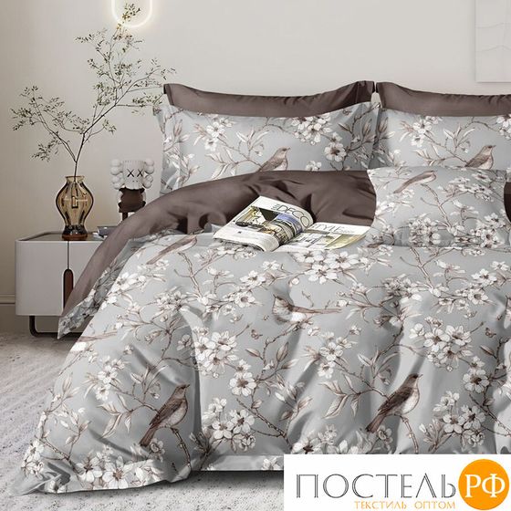 КПБ CL HOME Поплин &quot;Pure Cotton&quot; евро 200*220*1 220*240*1(±5) 50*70*2(±2) 70*70*2(±2) в ПВХ 31/011-PCE