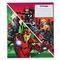 !Тетрадь 24 листа, 5 штук МИКС, линейка, Мстители