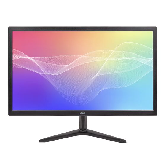 Монитор 21.5&quot; Hiper EasyView FH2203 черный IPS LED 5ms 16:9 HDMI M/M матовая 250cd 178гр/178гр 1920x1080 75Hz FreeSync VGA FHD 2.6кг