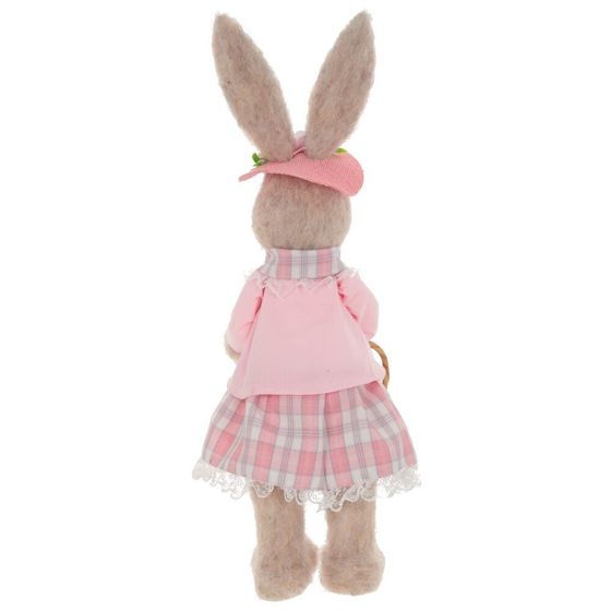 Фигурка декоративная &quot;Заяц&quot;, L15 W15 H46 см