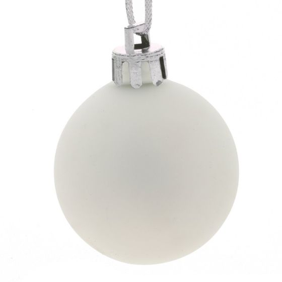 Набор из 12шт Украшение новогоднее &quot;Шар&quot;, D 4 см, L9,5 W9,5 H10,5 см