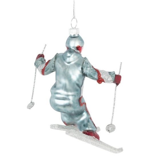 Украшение новогоднее "Лыжник", L11 W9 H12 см