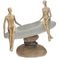 Фигурка декоративная "Влюбленная пара" с подставкой д/мелочей, L20 W10 H21 см