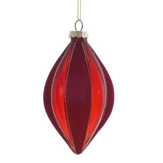 Украшение новогоднее &quot;Капля&quot;, L7 W7 H13 см, 2в.