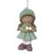Фигурка декоративная подвесная "Ангел",  L4,5 W3,5 H10 см, 2в.