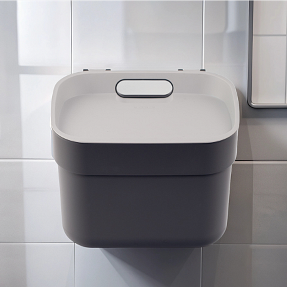 Контейнер для мусора READY TO COLLECT темно-серый/светло-серый 5л