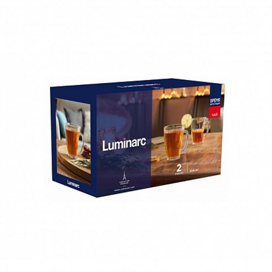 Набор кружек ВРЕМЯ ДЕГУСТАЦИЙ ЧАЙ 320мл 2шт