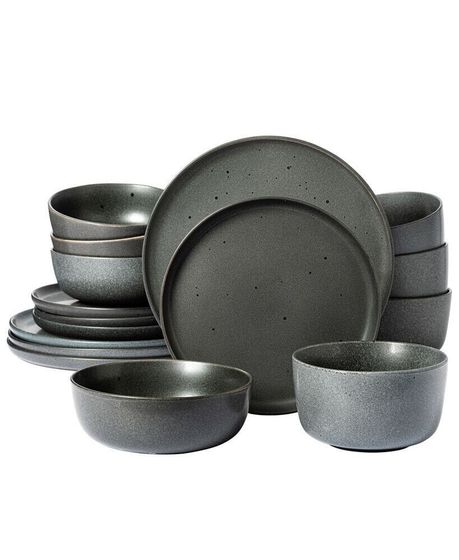 James Street Reactive 16 Pc. Dinnerware Set, Service for 4