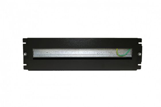 Рейка-DIN Hyperline BPB19-PS-3U-RAL9005 3U черный (упак.:1шт)