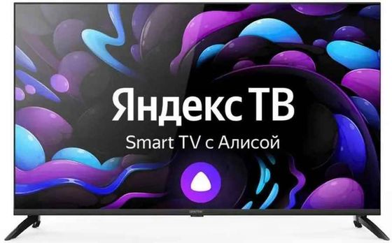 Телевизор LED 43&quot; Centek CT-8743 черный ЯндексТВ