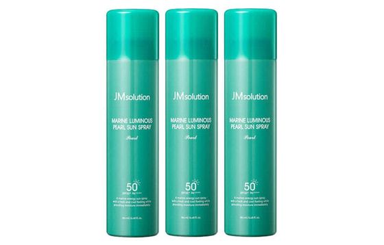 JM Solution Ocean Pearl Sun Protection Spray Set Brightening Refreshing UV Protection 180ml*3