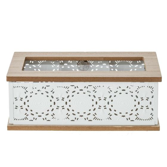 Шкатулка для чайных пакетиков, L22 W8,5 H9 см