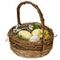 Изделие декоративное "Корзина пасхальная", L13,5 W12 H13,5 см