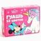 !09 Набор для творчества - 2 предмета -Гуашь 12 цветов по 10 мл «Единорог», Минни Маус + Мелки цветные Calligrata, в наборе 9 штук, квадратные