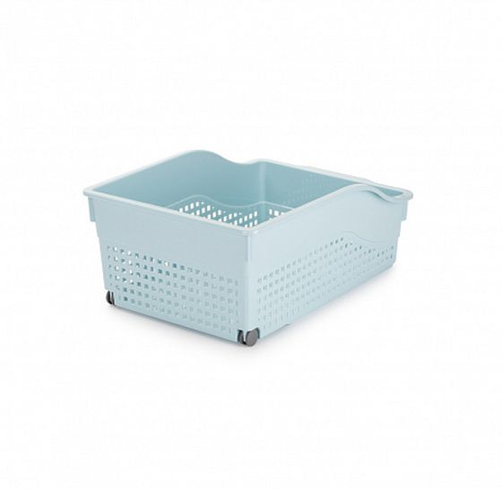 Контейнер Лофт на колесах широкий 305х210х125мм бриз