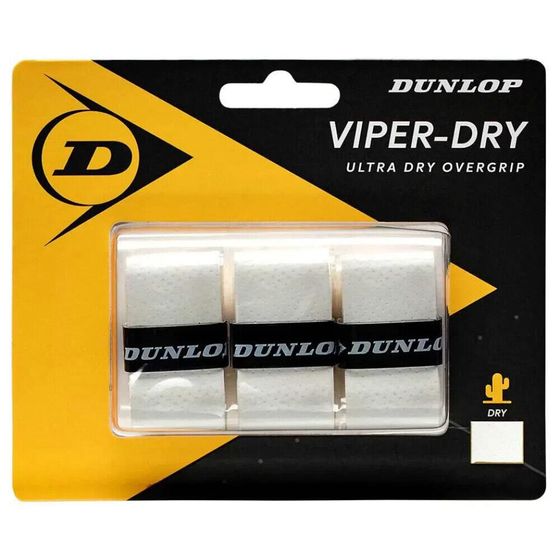 DUNLOP Viperdry Tennis Overgrip 3 units