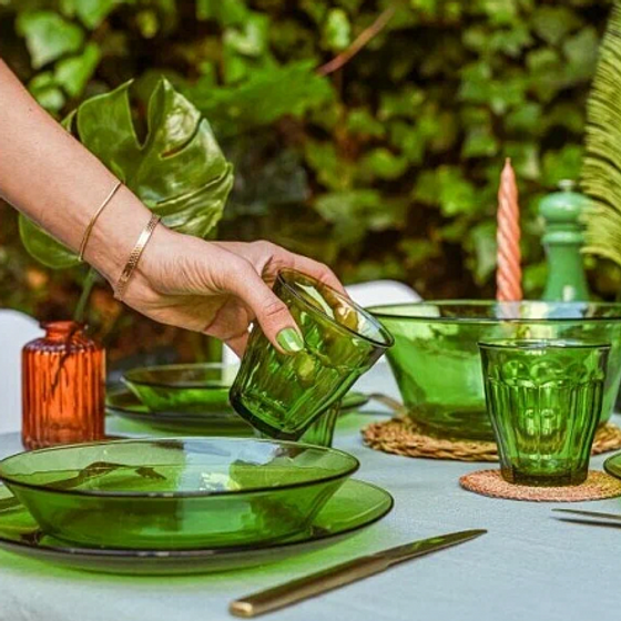 Тарелка десертная LYS GREEN 19см