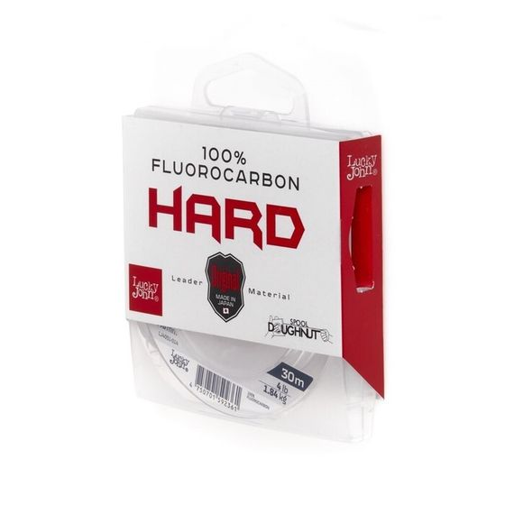 Леска монофильная Lucky John FLUOROCARBON Hard 030/014