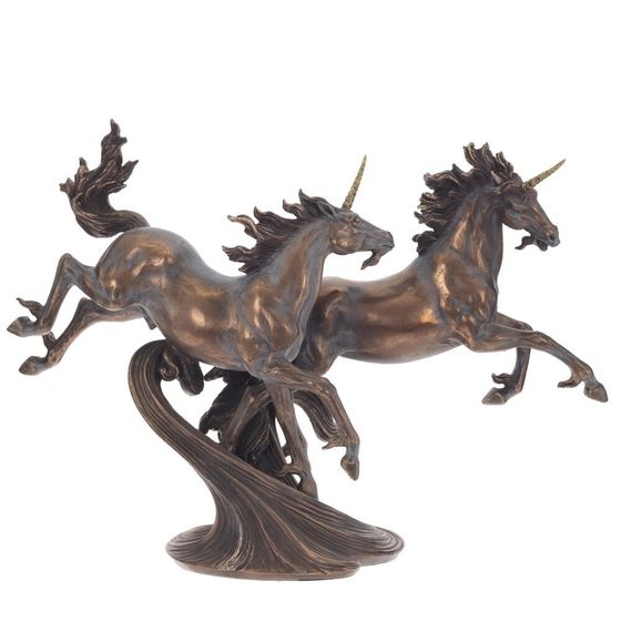 Фигурка декоративная &quot;Единороги&quot;, В29 см