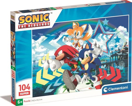 Clementoni Puzzle 104 elementy Sonic