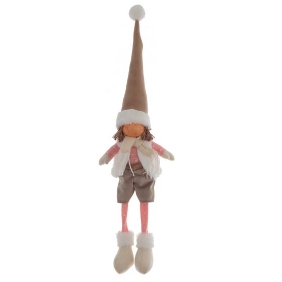 Игрушка набивная &quot;Мальчик/Девочка&quot;, L16 W8 H56/20 см, 2в.