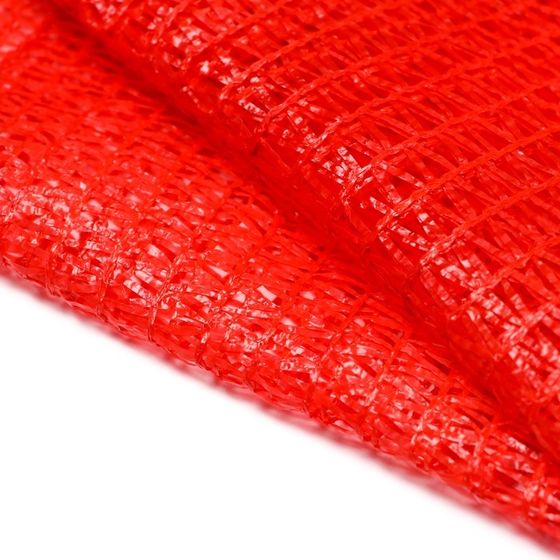 !09 Сетка овощная с ручками, 10 штук, красная, 30 х 47 см, 8 кг.