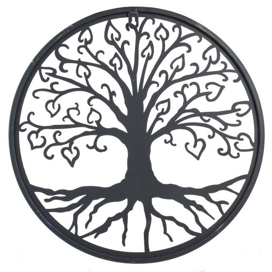 Панно &quot;Дерево&quot;, L40 W1 H40 см