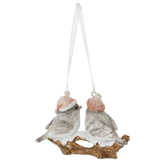 Изделие декоративное подвесное "Птички", L8 W3 H5,5 см